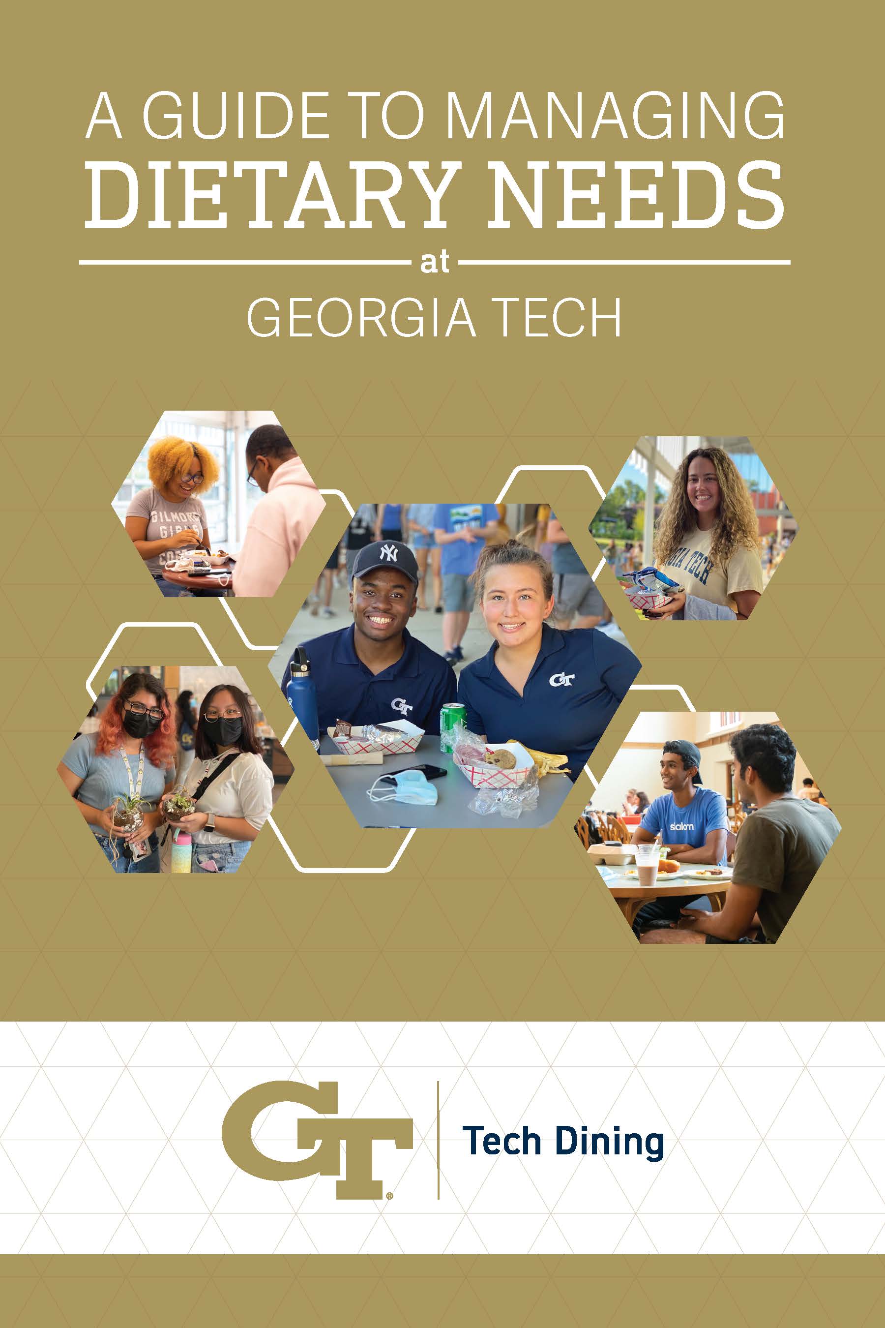 hexagons with people